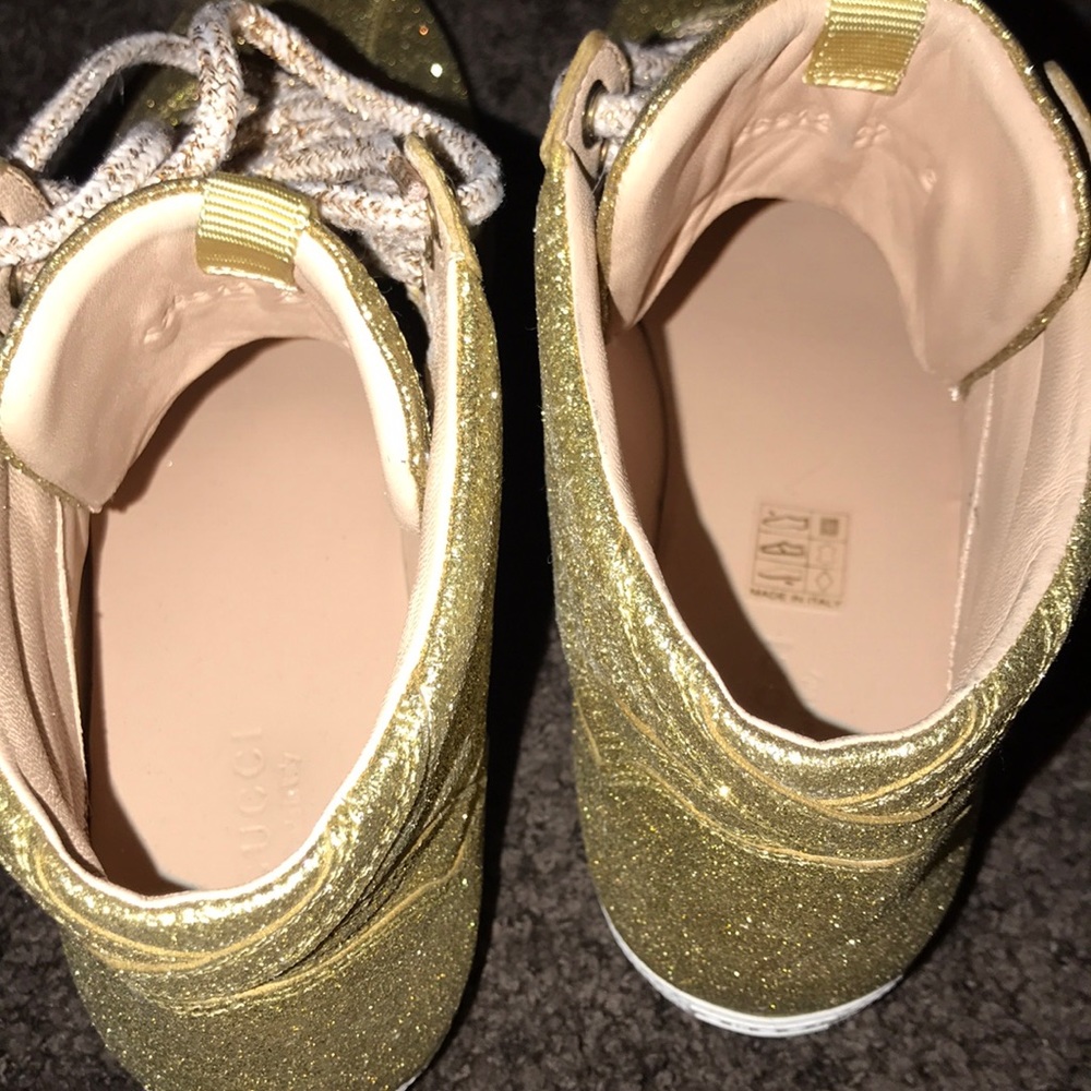 Gucci Glitter Sneakers - Picture 4 of 7
